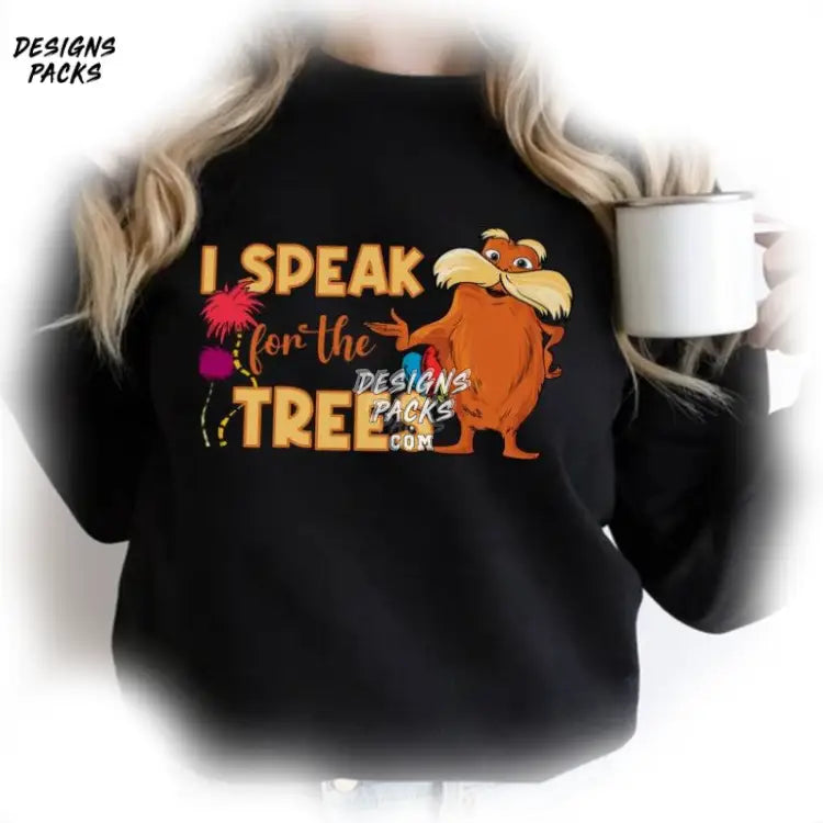 Dr Seuss Lorax I Speak For The Trees Png Design