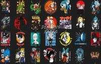 Load image into Gallery viewer, 161 Dragon ball Anime Designs Bundle PNG
