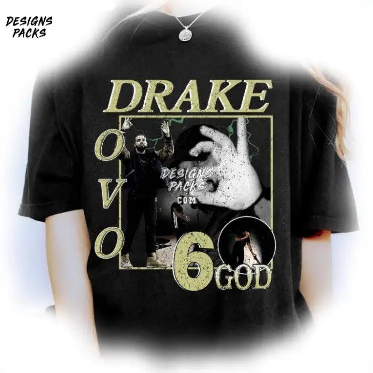 Drake Graphic Rap Vintage Png Design