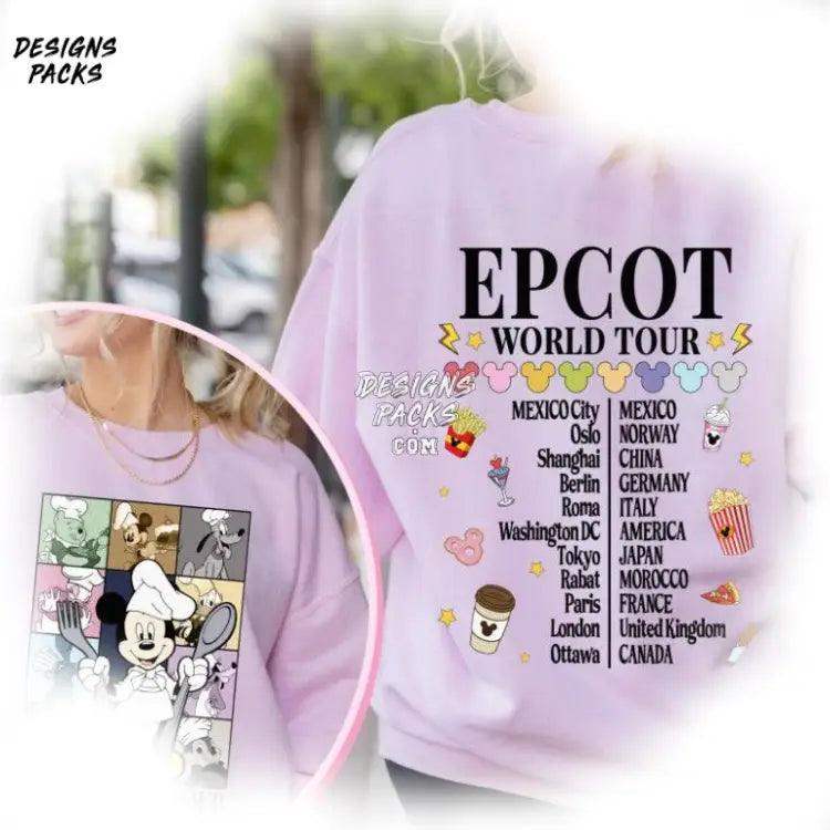 Drinking Around The World Tour Epcot Food And Wine Cartoon Mickey & Friends Png Design