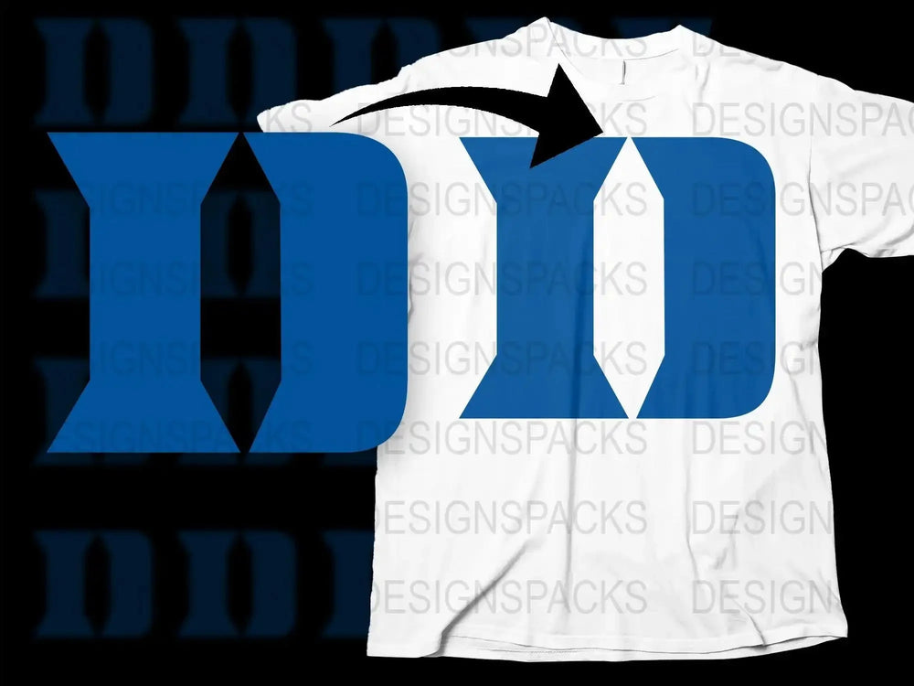 Duke Blue Devils College Football Png Digital Download