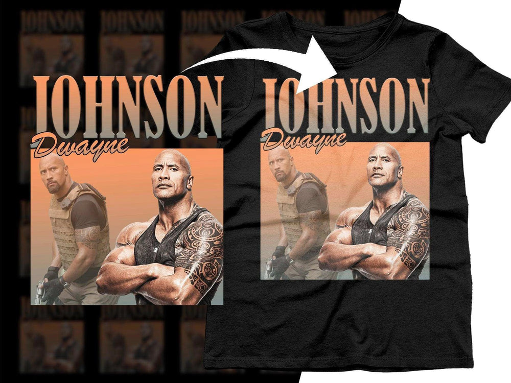 Dwayne Rock Johnson Png Digital Download