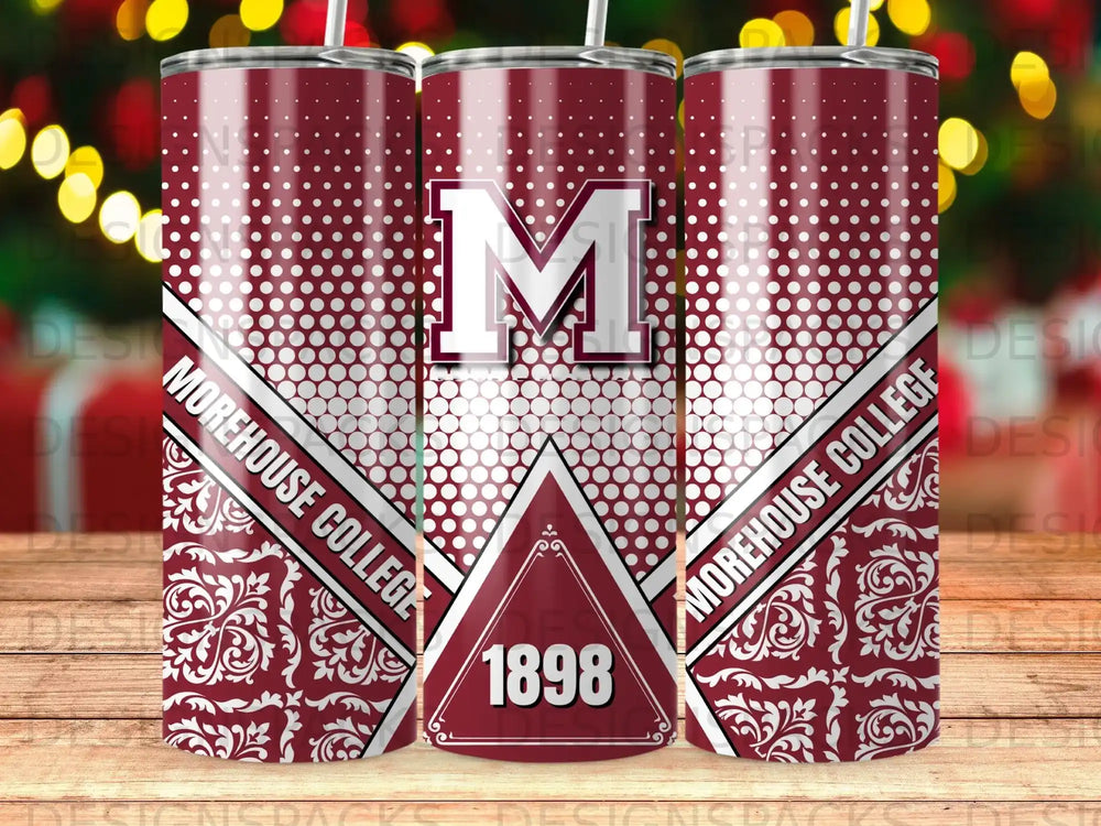 Morehouse College M Logo 1898 Burgundy Tumbler product type