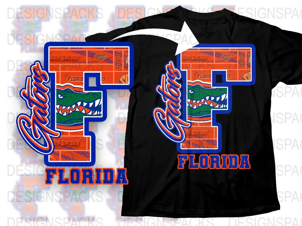 Florida Gators T-Shirt Vintage Style College Football Graphic Tee Unisex Fashion Sports Apparel