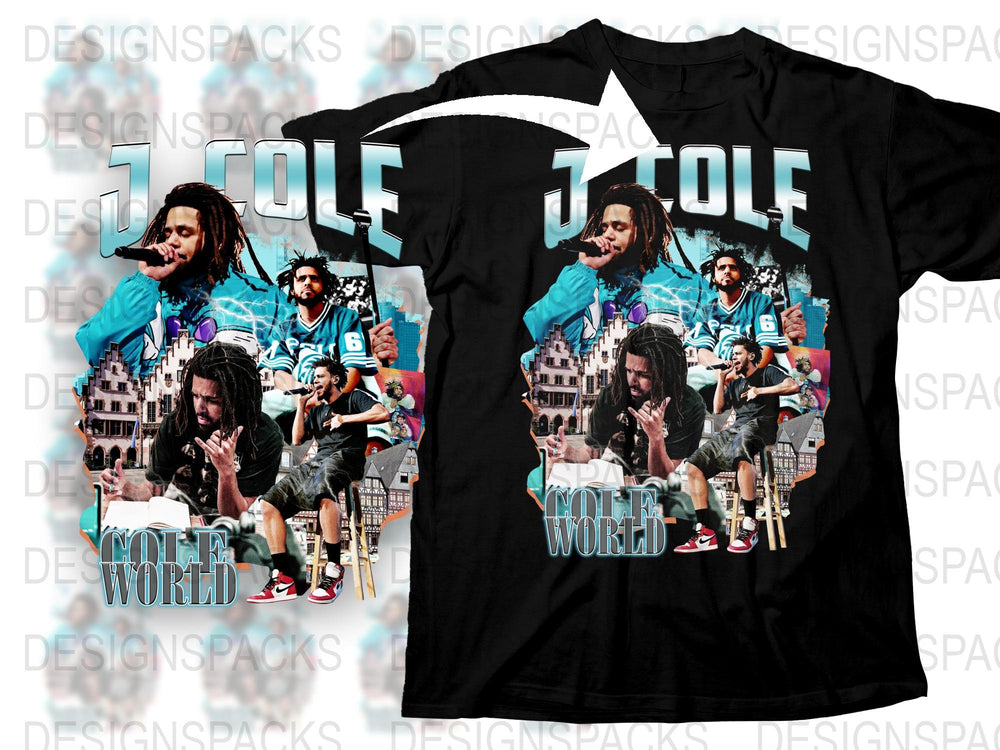 J Cole Inspired Graphic Tee, Hip Hop Artist T-Shirt, Music Fan Apparel, Urban Streetwear Style
