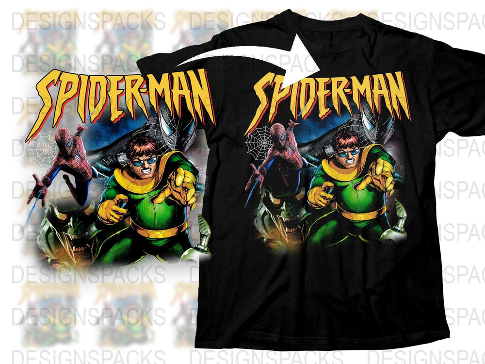 Vintage Spiderman T-Shirt, Classic Comic Book Style, Retro Superhero Graphic Tee, Collector's Item