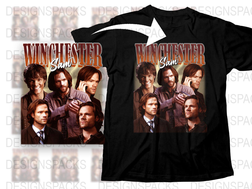 Winchester Sam's Fan T-Shirt, Supernatural Inspired TV Show Apparel, Unisex Graphic Tee, Gift for TV Series Fans