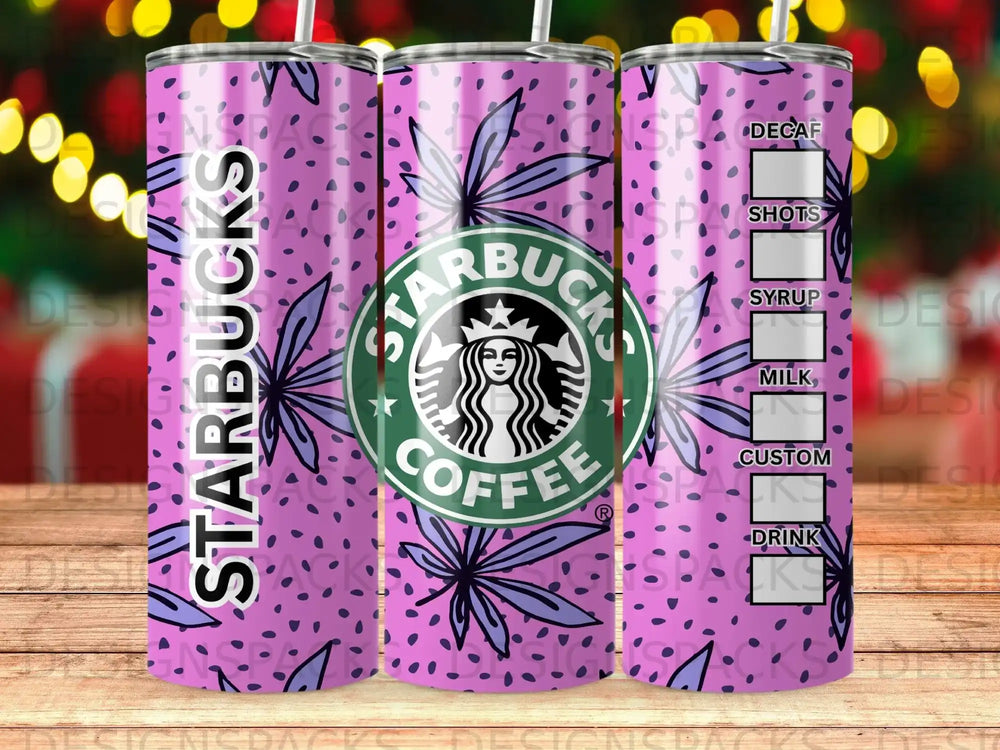STARBUCKS COFFEE Purple Leaf Custom Drink product type