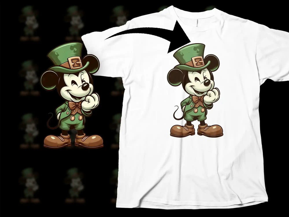 Mickey Mouse Leprechaun St Patrick Day product type