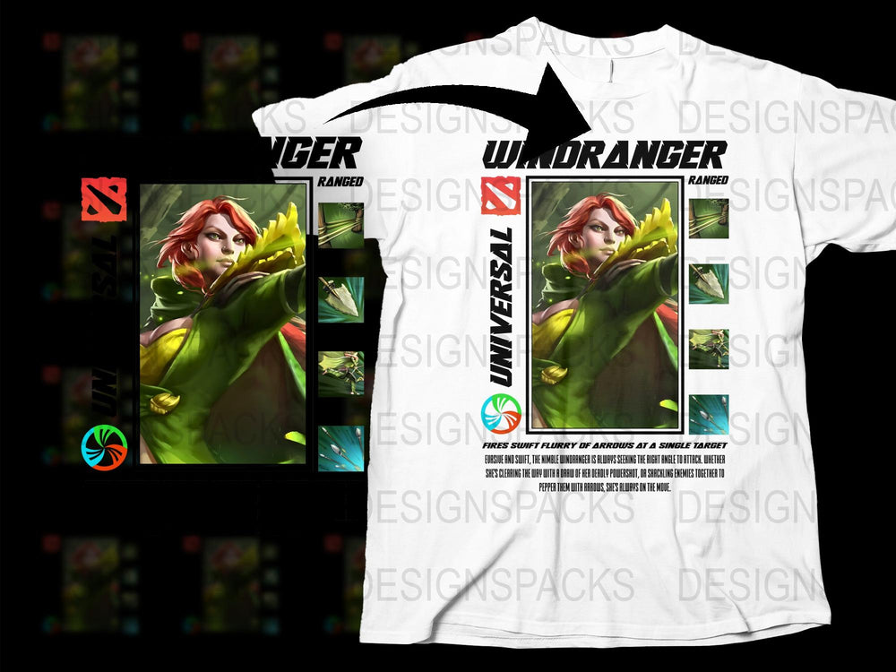 Green Ranger Graphic T-Shirt, Universal Women Superhero Tee, Full Print Comic Design Shirt