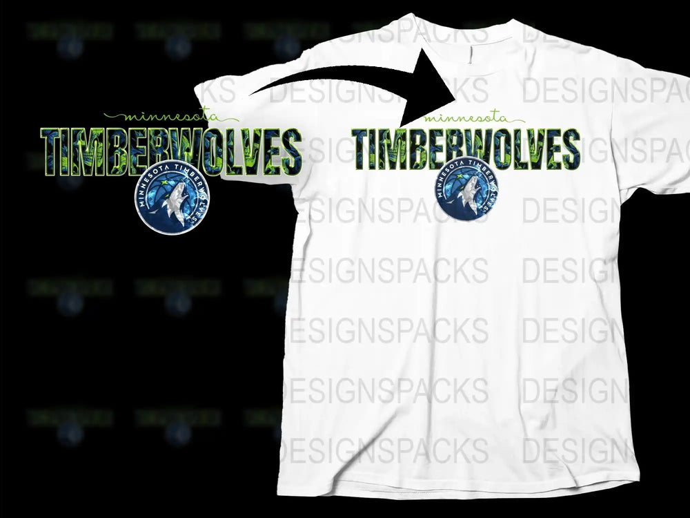 Minnesota Timberwolves T-Shirt, NBA Team Graphic Tee, Sports Fan Gift, Unisex Basketball Apparel