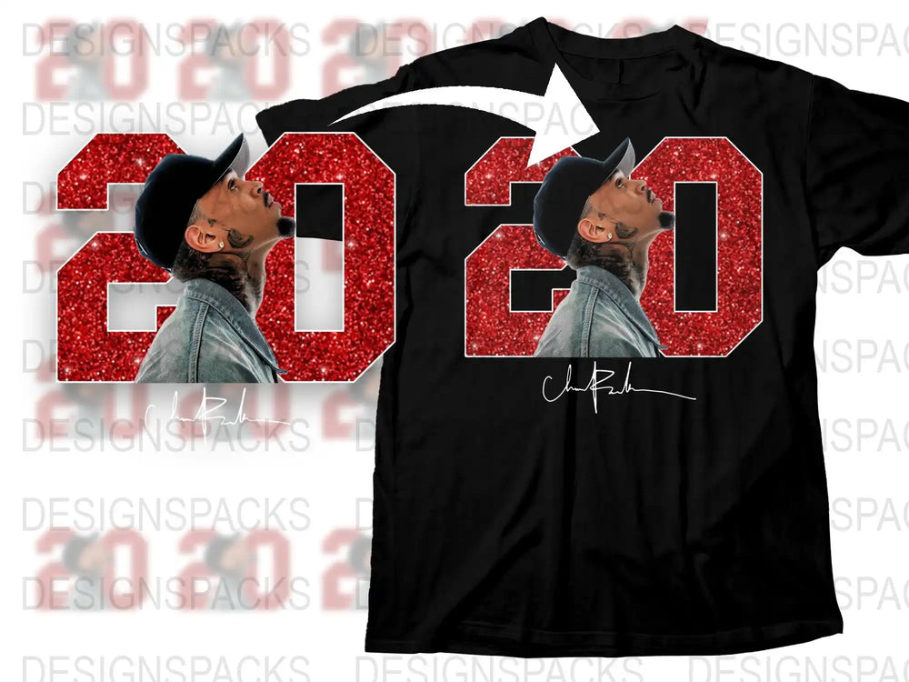 Vintage 2020 Graphic T-Shirt, Retro Style Sparkle Design, Casual Streetwear, Unisex Fashion Tee