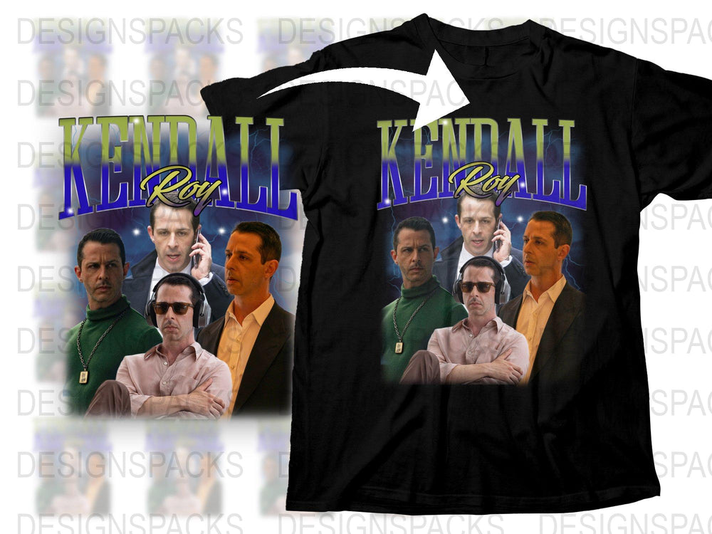 Kendall Roy T-Shirt, Succession TV Show Inspired Graphic Tee, Men's Fashion, Casual Wear, Fan Merchandise