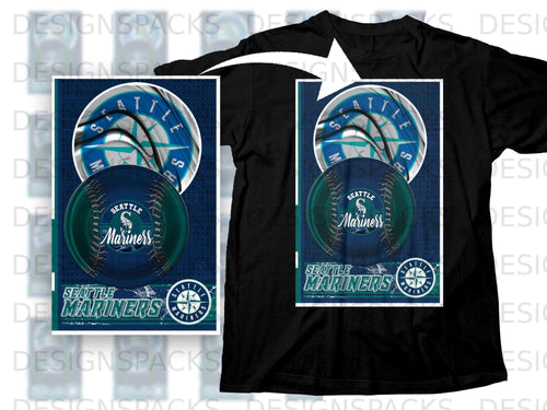 Seattle Mariners Themed Apparel Unique Design Shirt
