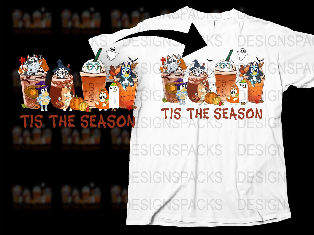 Tis The Season Funny Owl Graphic T-Shirt, Cute Autumn Owls Tee, Fall Season Casual Wear, Unisex Owl Lovers Top, Thanksgiving Outfit