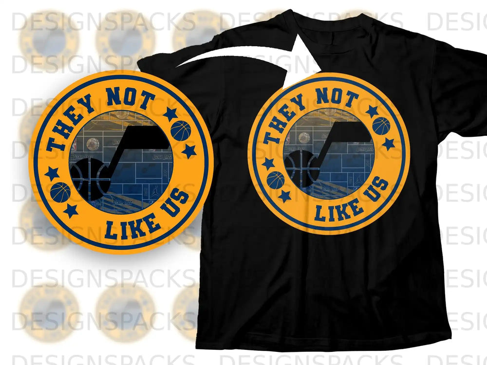 They Not Like Us Basketball Graphic T-Shirt