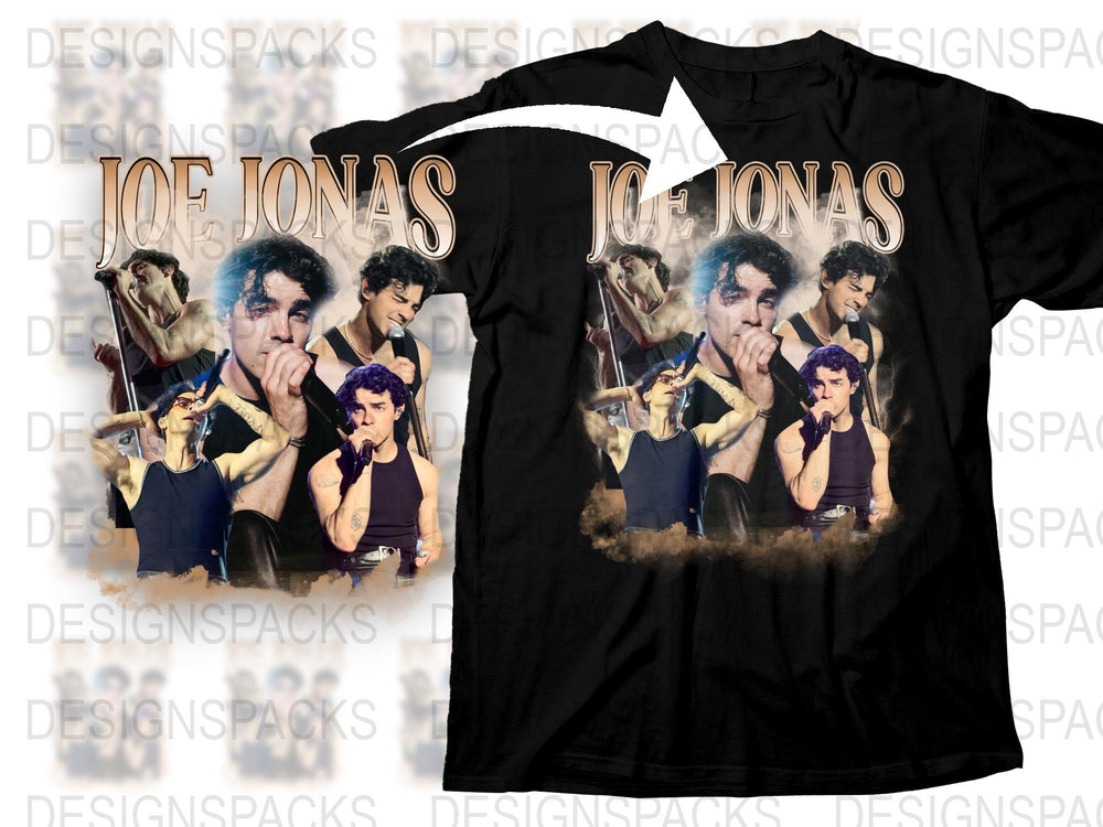 Joe Jonas Vintage T-Shirt, Classic Band Tee, 2000s Pop Music Shirt, Collectible Fan Merchandise, Retro Concert Apparel