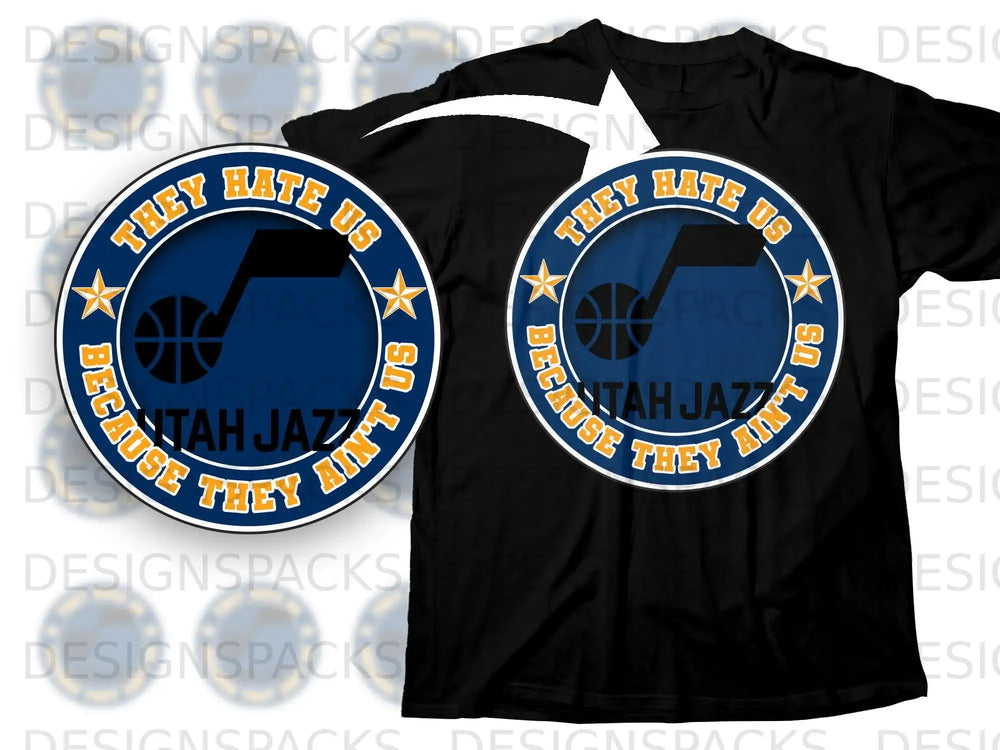 They Hate Us Because They Ain't Us Utah Jazz Shirt