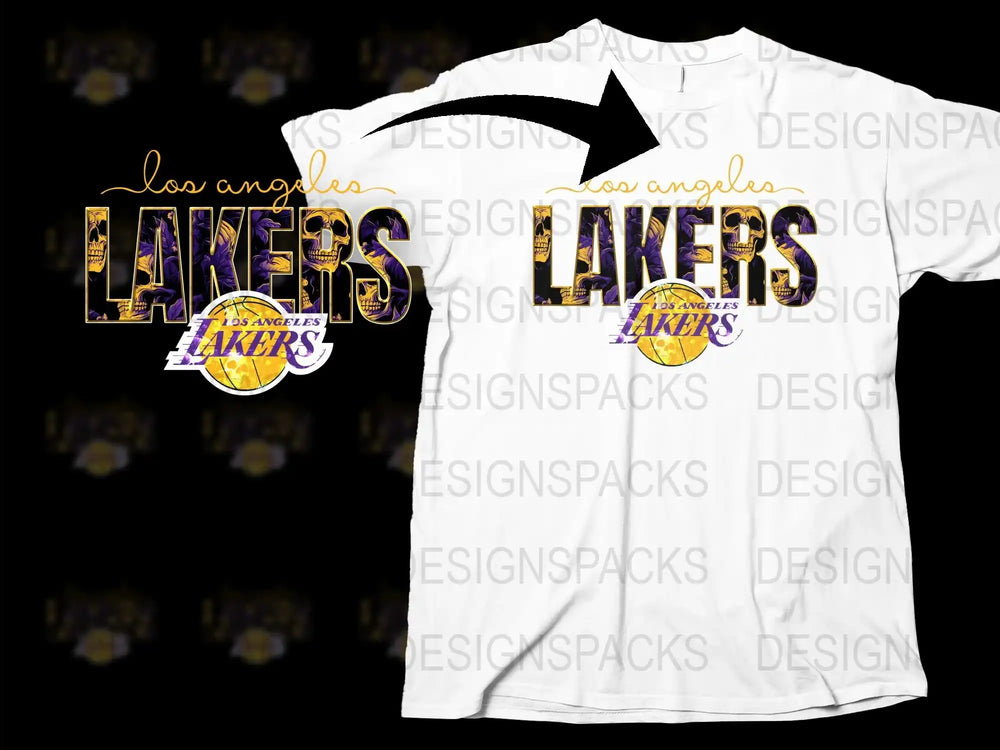 Los Angeles Lakers T-Shirt, NBA Fan Apparel, Basketball Team Graphic Tee, Sports Merchandise, Unisex Clothing