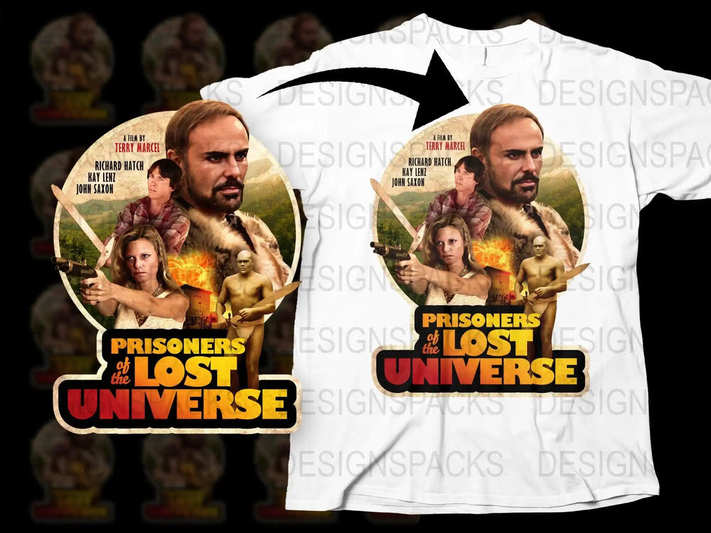 Vintage Prisoners of the Lost Universe Movie T-Shirt, Retro Sci-Fi Graphic Tee, Unisex Classic Film Shirt