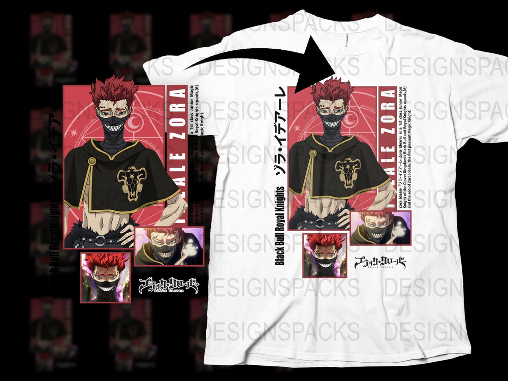 Anime Inspired Red-haired Character Graphic T-Shirt, Bold Print, Unisex Fashion Tee