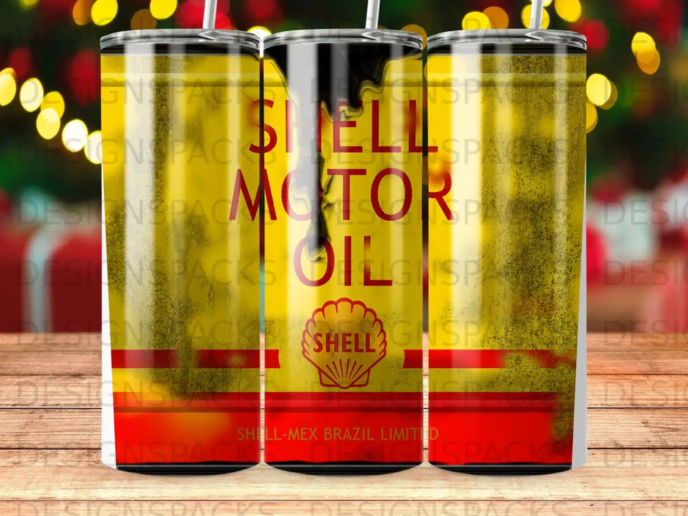 Shell Motor Oil Yellow Red Black Shell-Mex Brazil Limited product type