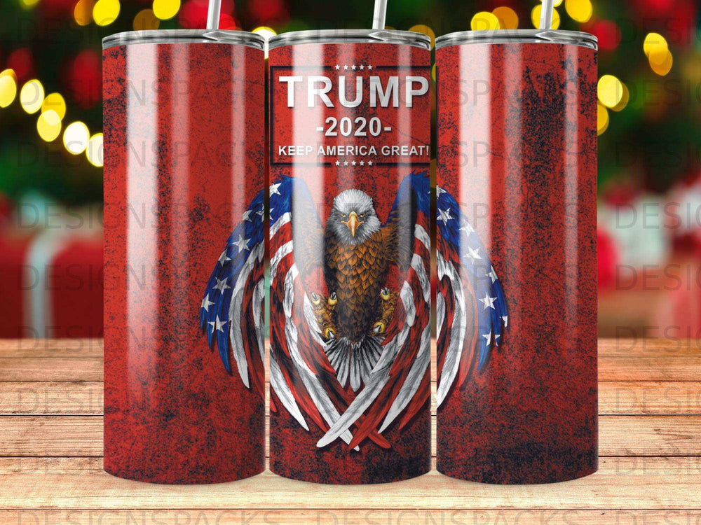 Eagle with US flag wings, TRUMP -2020- KEEP AMERICA GREAT!