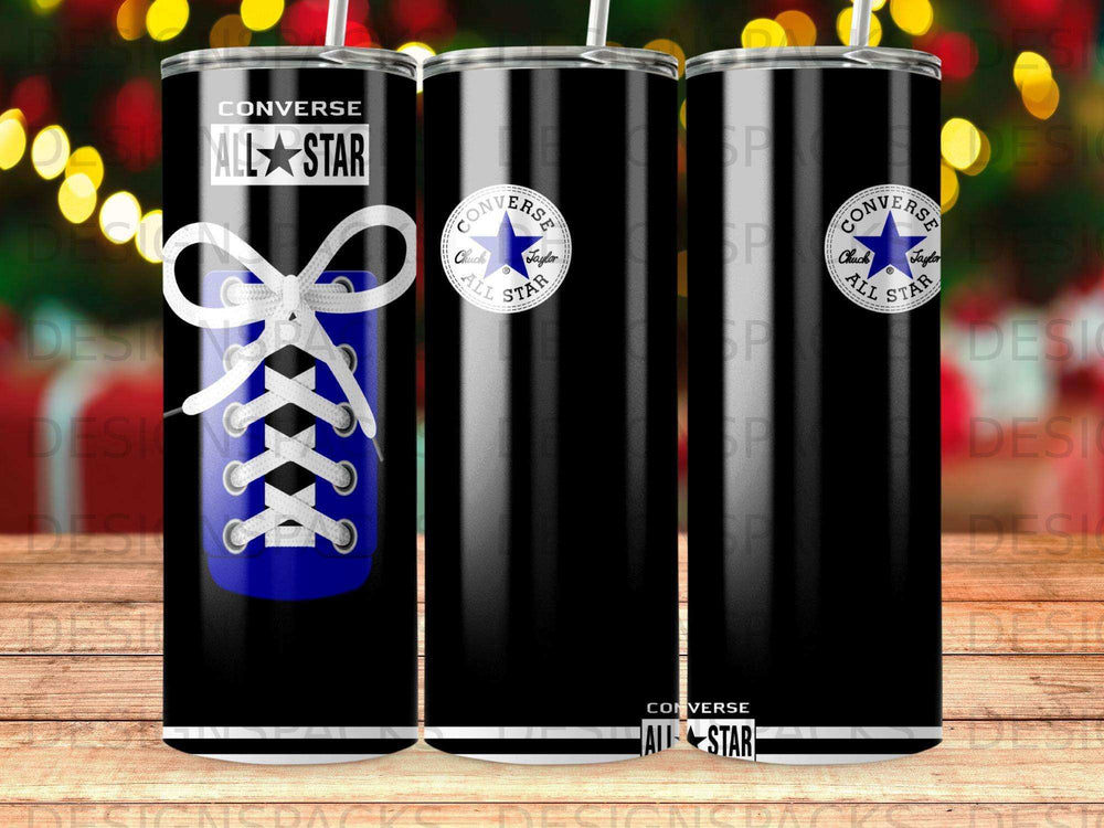 Converse All Star Lace Up Black Tumbler product type