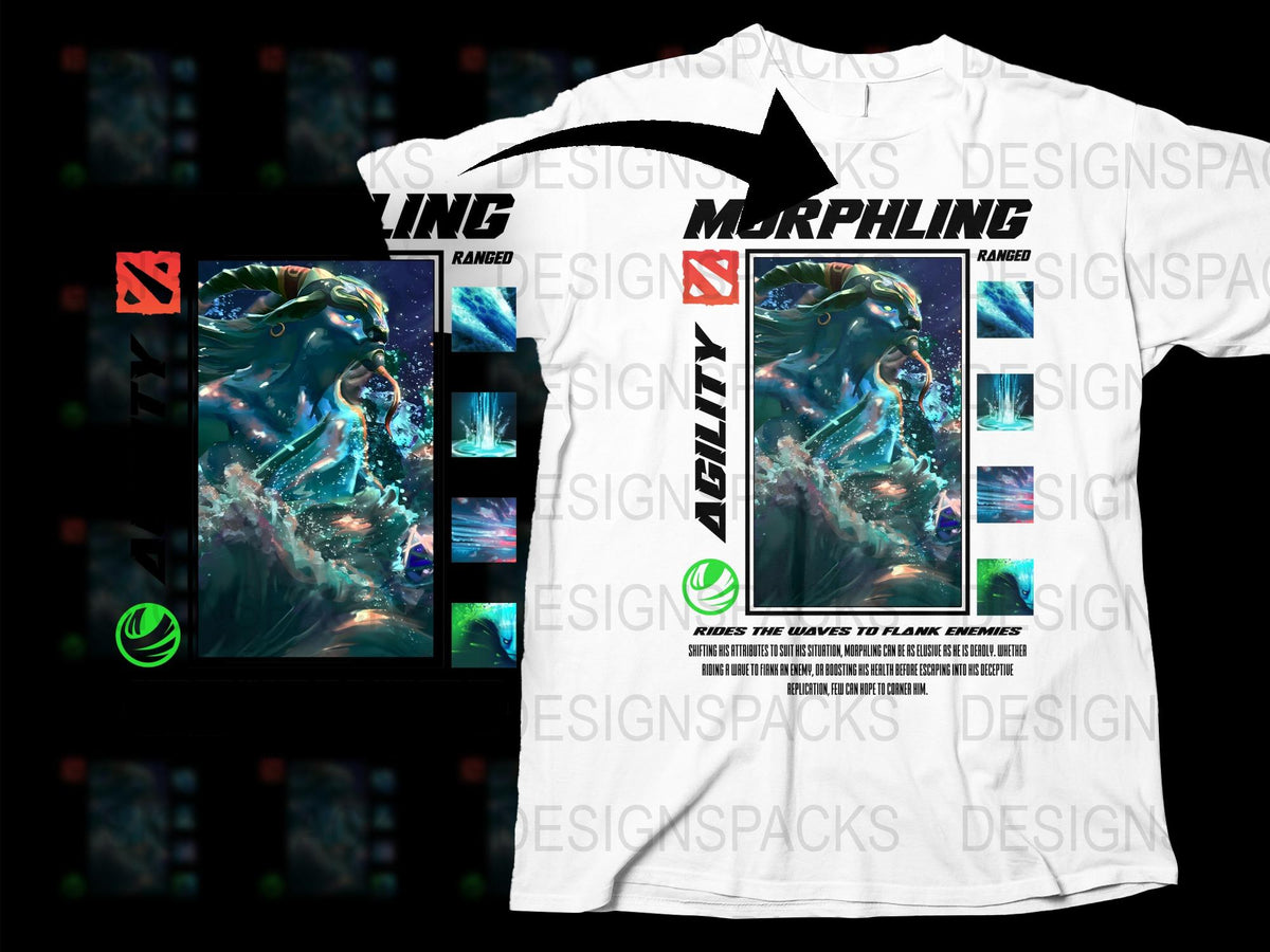Graphic Designer T-Shirt with Vibrant Abstract Art, Colorful Artist Tee, Unique Digital Print Shirt for Creatives and Designers