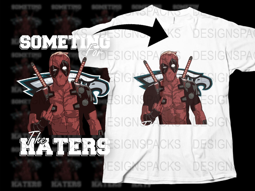 Deadpool Inspired T-Shirt, Unique Superhero Graphic Tee, Comic Book Style, Casual Wear for Fans