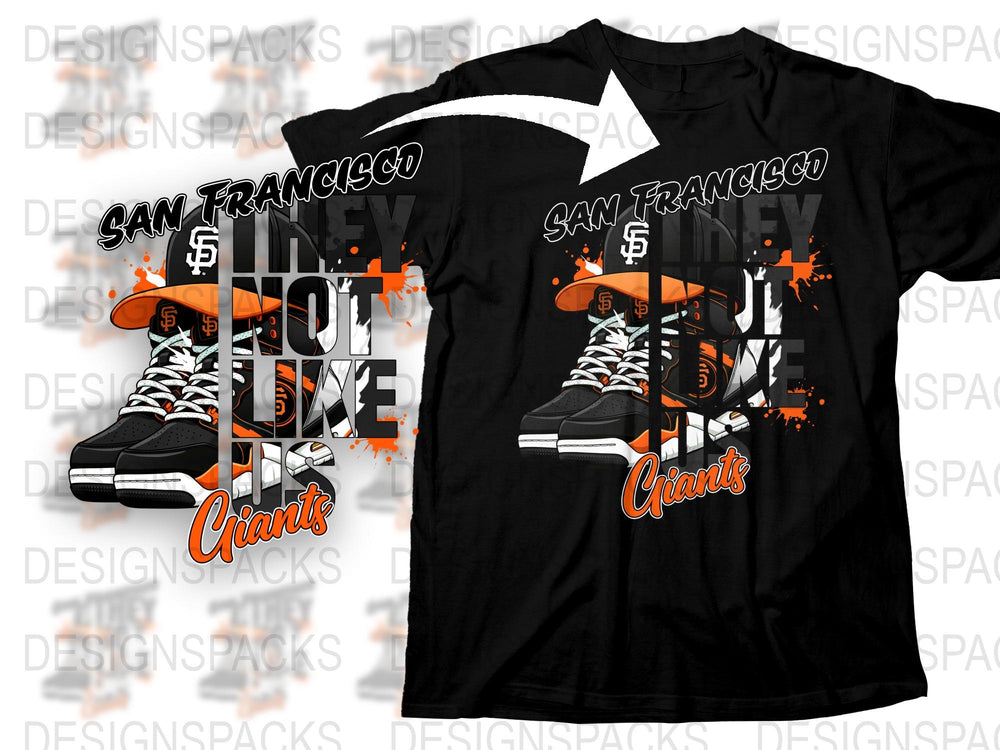 San Francisco Giants T-Shirt, Baseball Team Graphic Tee, Orange Black Splatter Design, Sports Fan Apparel