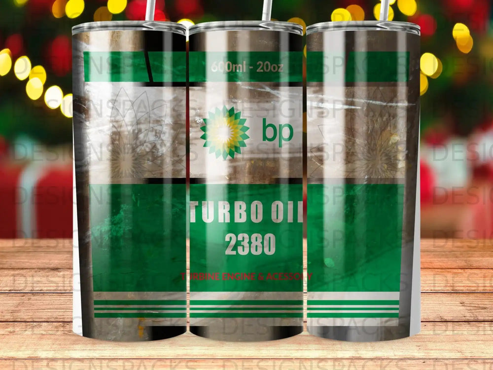 BP Turbo Oil 2380 Turbine Engine & Accessory 20oz tumbler
