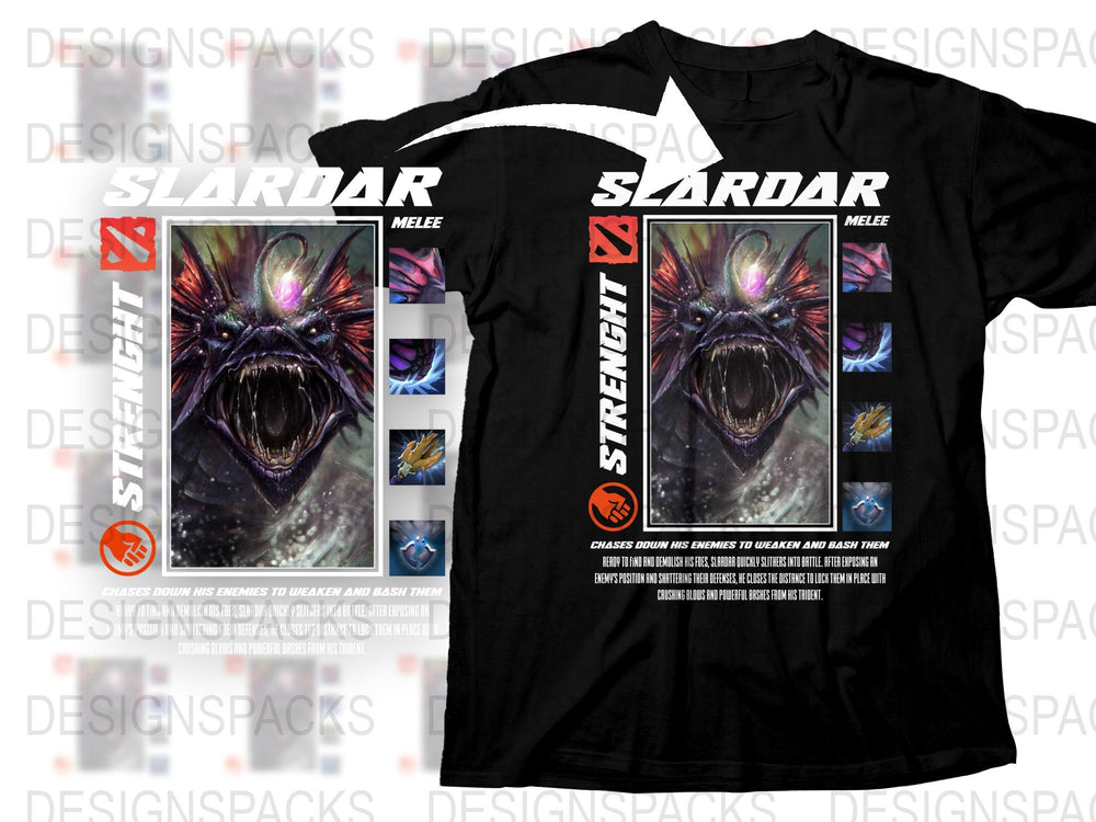 Men's Black T-Shirt with Colorful Alien Graphic, Unique Streetwear Style, Trendy Sci-Fi Tee Design, Casual Fashion