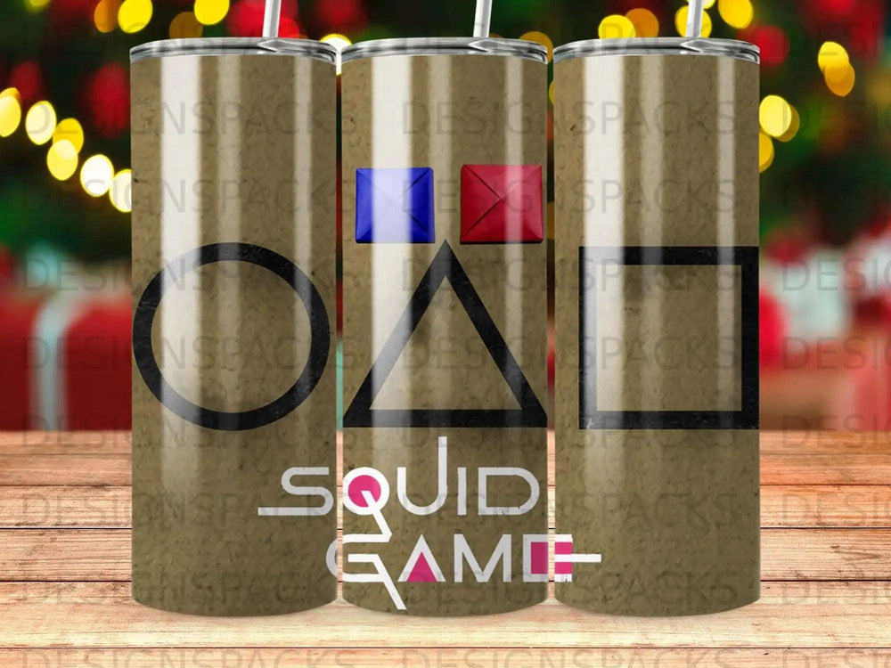 Squid Game Circle Triangle Square Blue Red product type