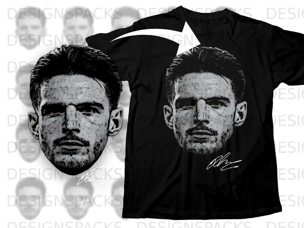 Iconic Face Graphic T-Shirt with Signature Design