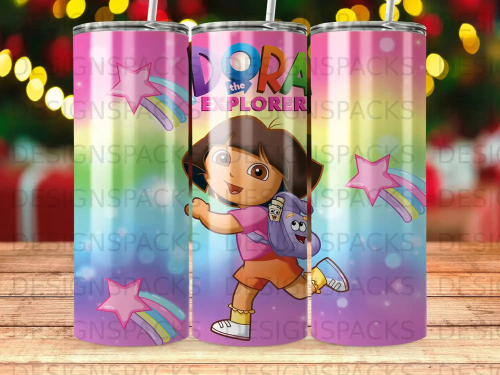 Dora the Explorer Rainbow Star Kids Tumbler product type