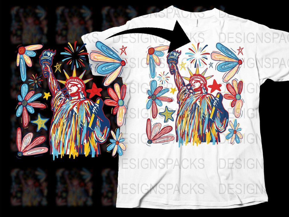 Colorful Native American Inspired T-Shirt, Unisex Graphic Tee with Tribal Art and Butterflies