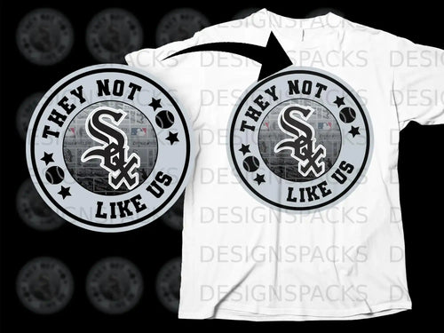 They Not Like Us Chicago White Sox T-shirt Design