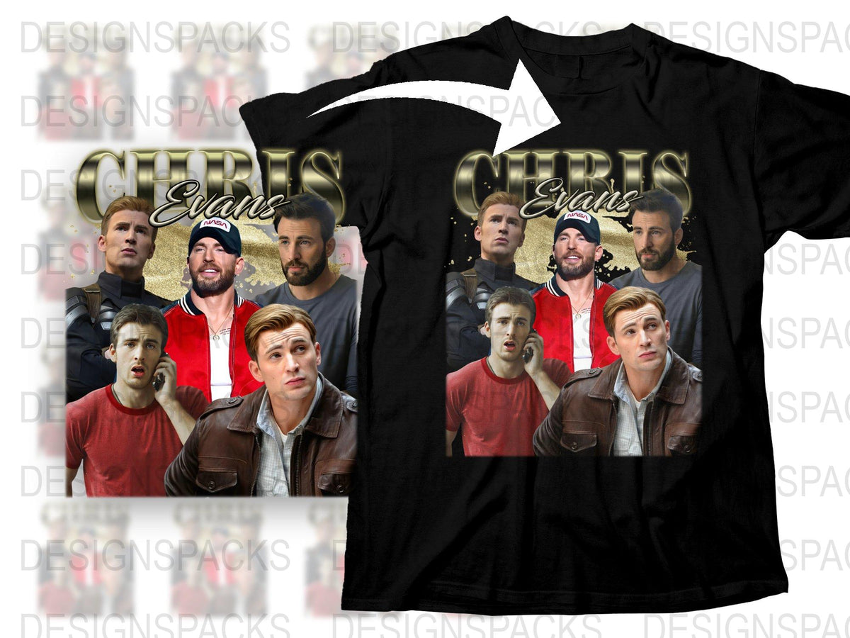 Celebrity Graphic T-Shirt, Men's Fashion Tee, Casual Streetwear, Unique Photo Collage Design, Trendy Top, Pop Culture Apparel.