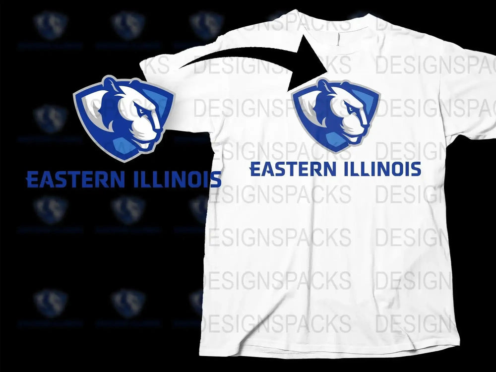 Eastern Illinois Panthers College Football Png Digital Download