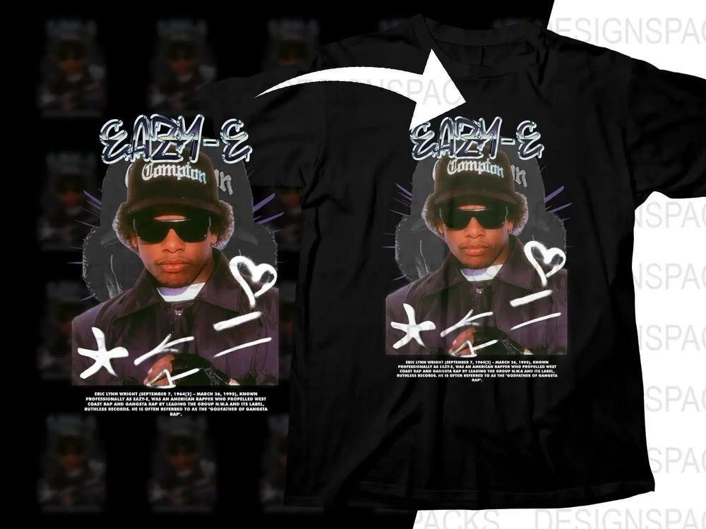 Eazy-E Graphic Music Bootleg Png Digital Download