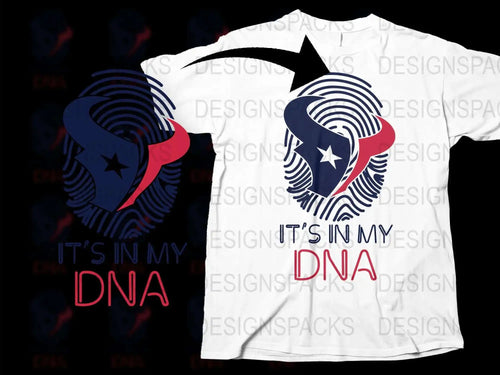 Patriotic DNA T-Shirt, American Flag Inside Helix Design, Red Blue White Colors, Unisex Graphic Tee
