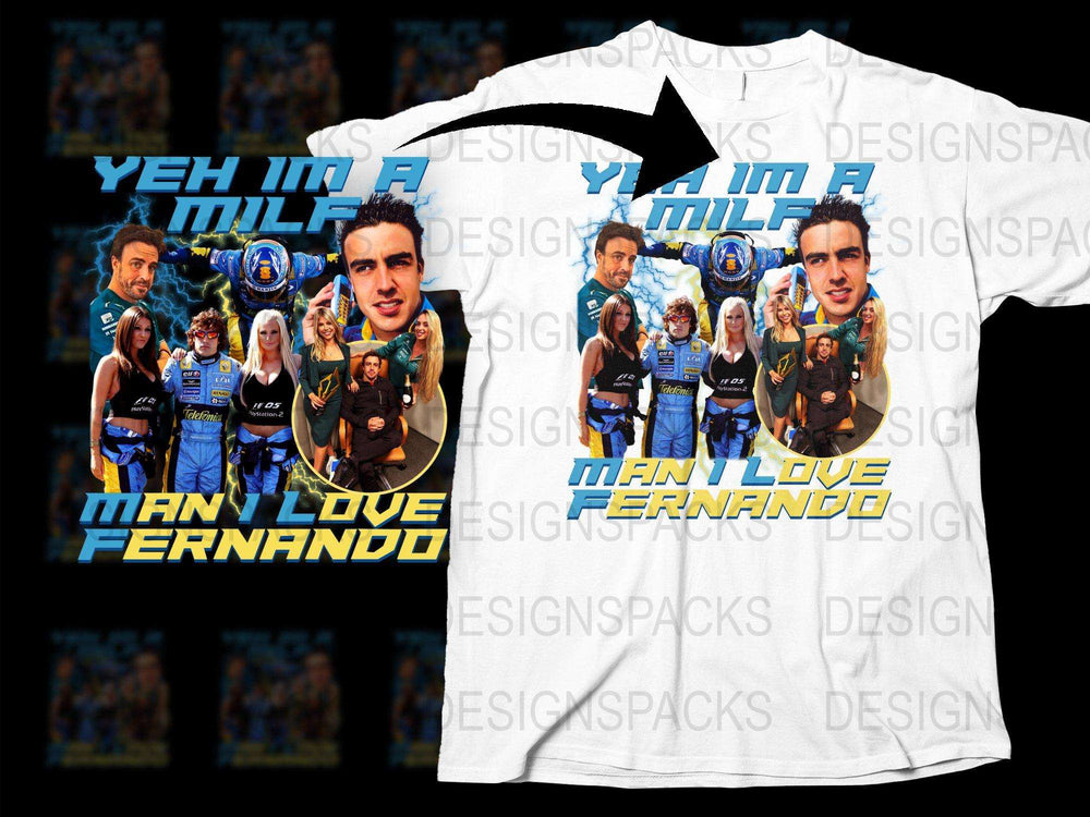 Fernando Movie Collage T-Shirt, Funny Pop Culture Graphic Tee, Unique Film Character Apparel
