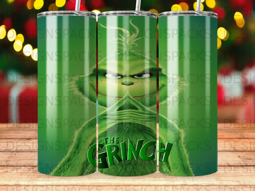 The Grinch Green Christmas Character Tumbler product type