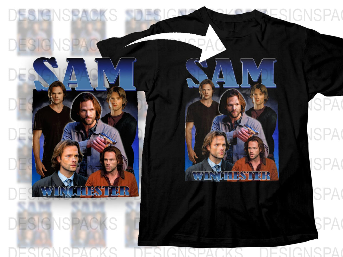 Winchester Brothers Graphic T-Shirt, Vintage Style Sam Dean Tee, Supernatural Inspired Fan Apparel
