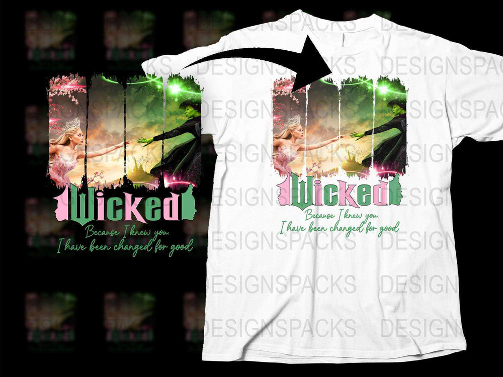 Wicked Musical Inspired T-Shirt, Broadway Fan Gift, Graphic Tee, Theater Merchandise, Unisex Clothing, Customizable Fan Apparel