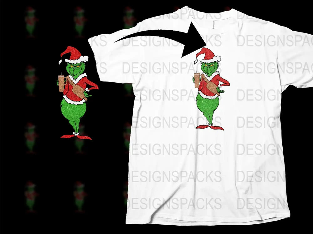 Festive Grinch Inspired T-Shirt, Funny Christmas Graphic Tee, Unisex Holiday Shirt, All Sizes