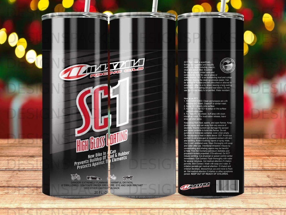 Maxima SC1 High Gloss Coating can for motorcycles and vehicles.