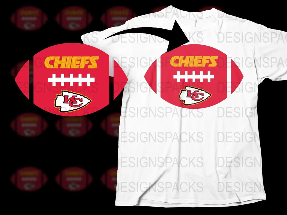 Kansas City Football Team T-Shirt, Chiefs Graphic Tee, Sports Apparel, Fan Gift Idea