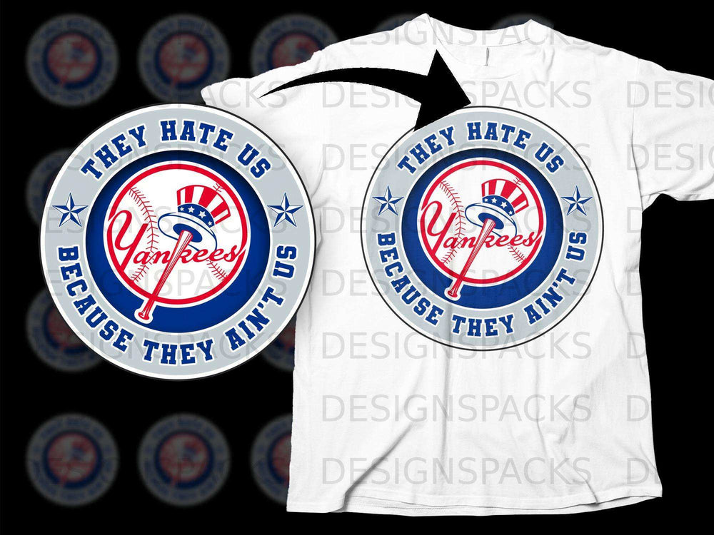 They Hate Us Because They Ain't Us Yankees Shirt